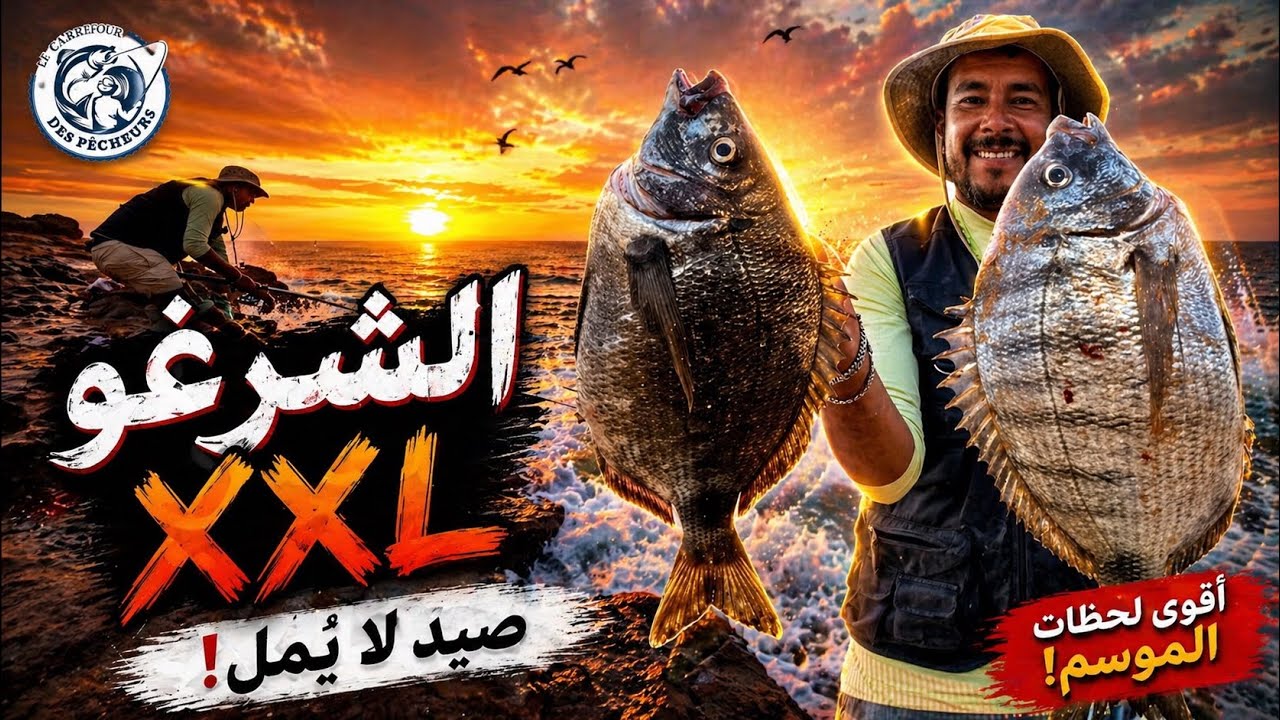 جربت 3 طعوم مختلفة لصيدأسماك الشرغو… وشوفو شنو وقع!😱🐟🎣