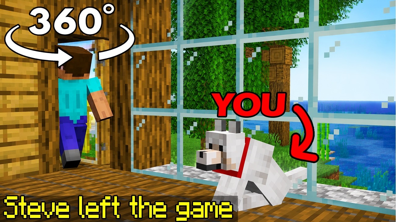 360&deg; POV: You're a DOG but STEVE leaves the game: Compilation