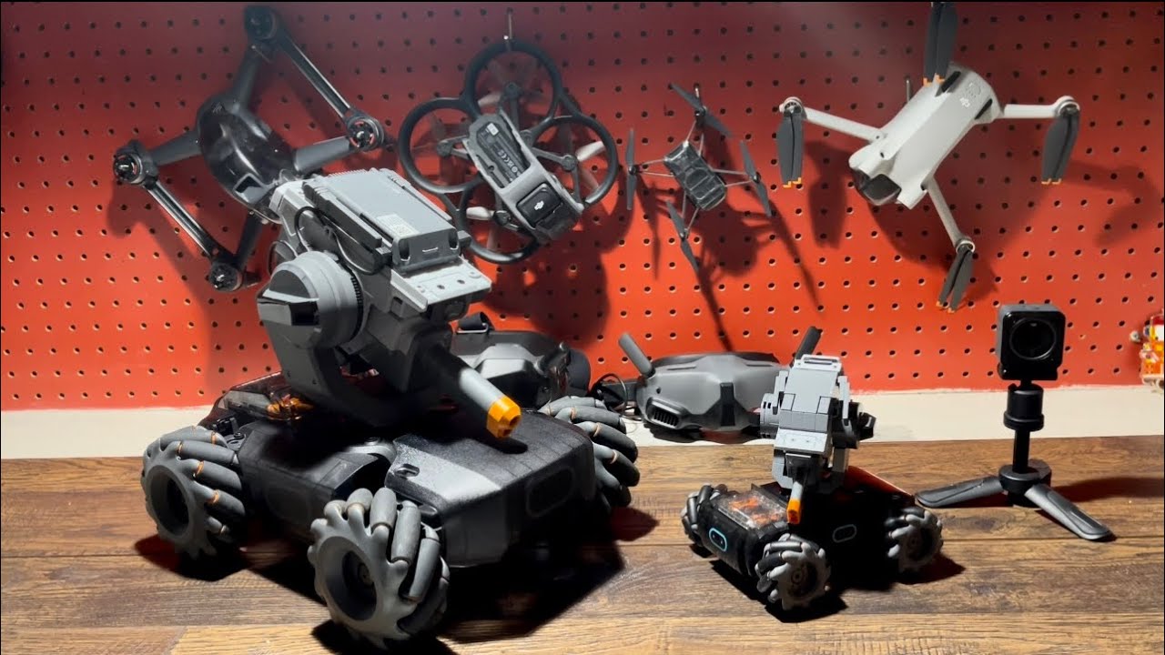 Распаковка Lego Dji Robomaster S1 Mini!🤔