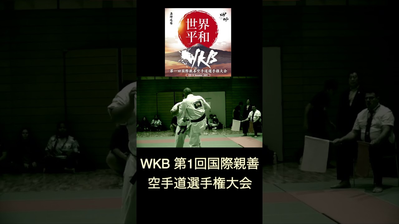 WKB 世界極真武道会 第一回国際親善空手道選手権大会part5World Budo Karate Organisatio