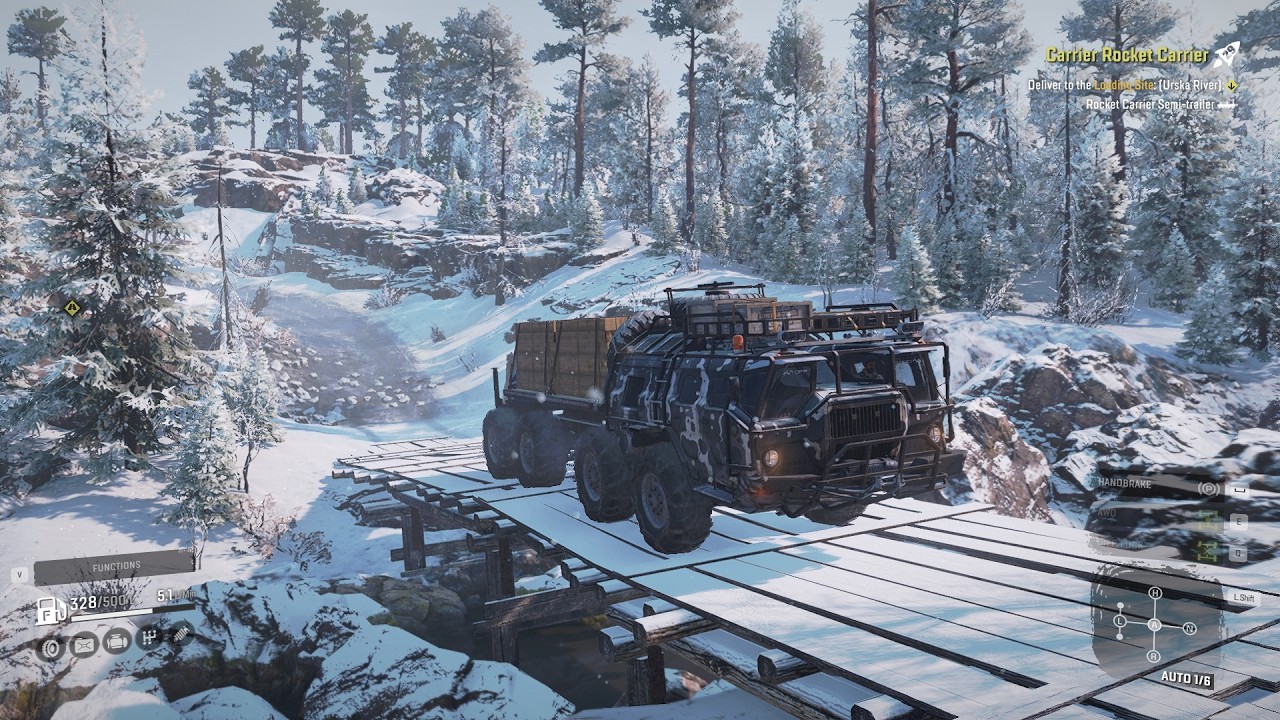S7_Zikz 612H Delivering Cargo - Snowrunner gameplay