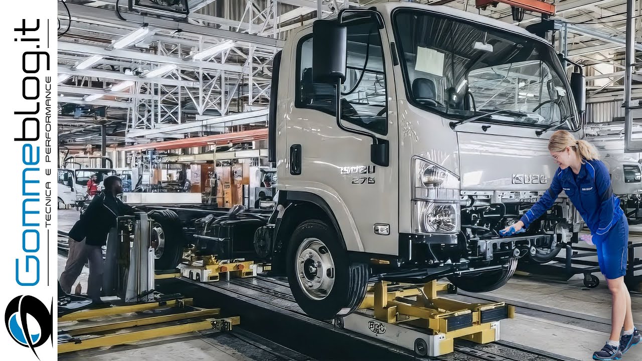 Isuzu Truck Factory 🇯🇵 Производство японских грузовиков