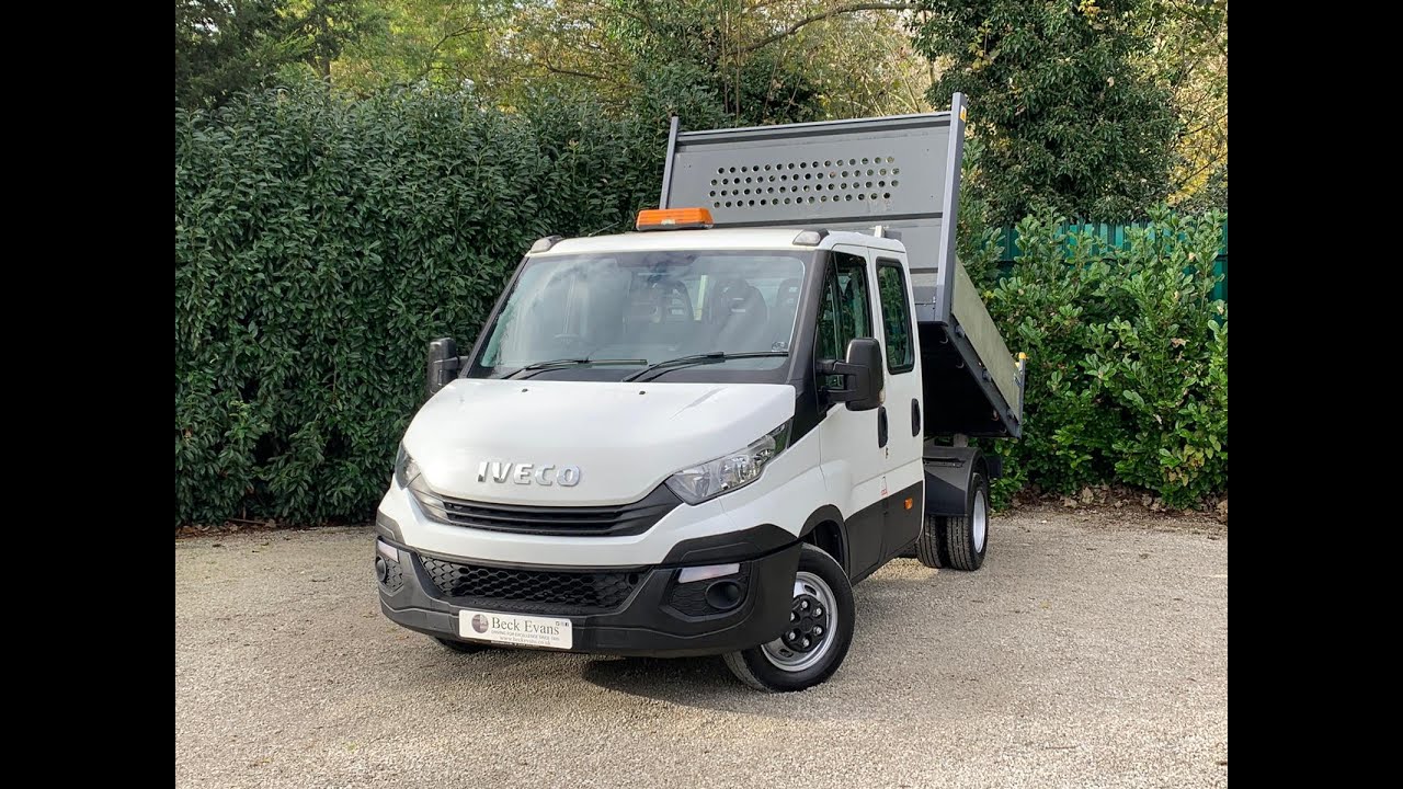 IVECO DAILY 2.3 35C14D 135 BHP DOUBLE CAB TIPPER DOUBLE CAB TIPPER