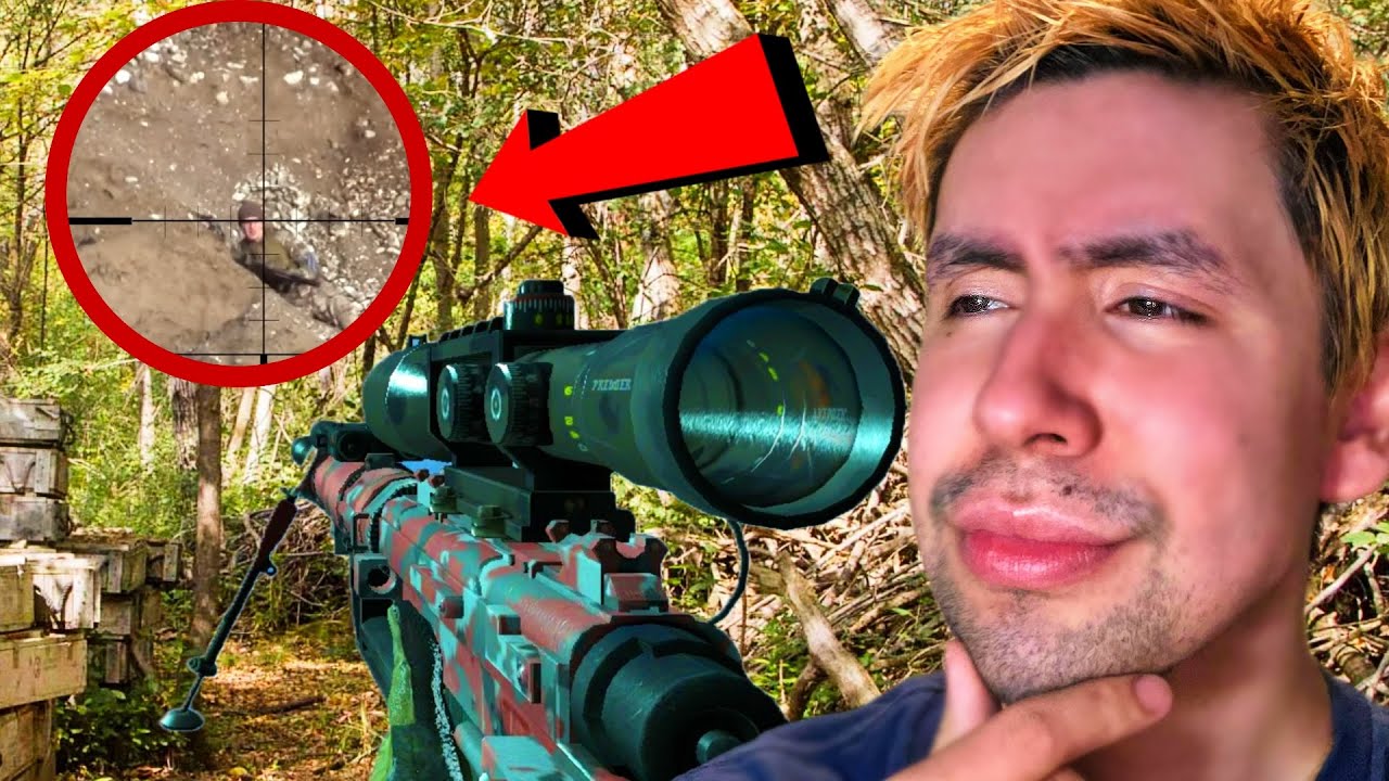 This airsoft sniper is INSANE!!!! - Franky Reacts
