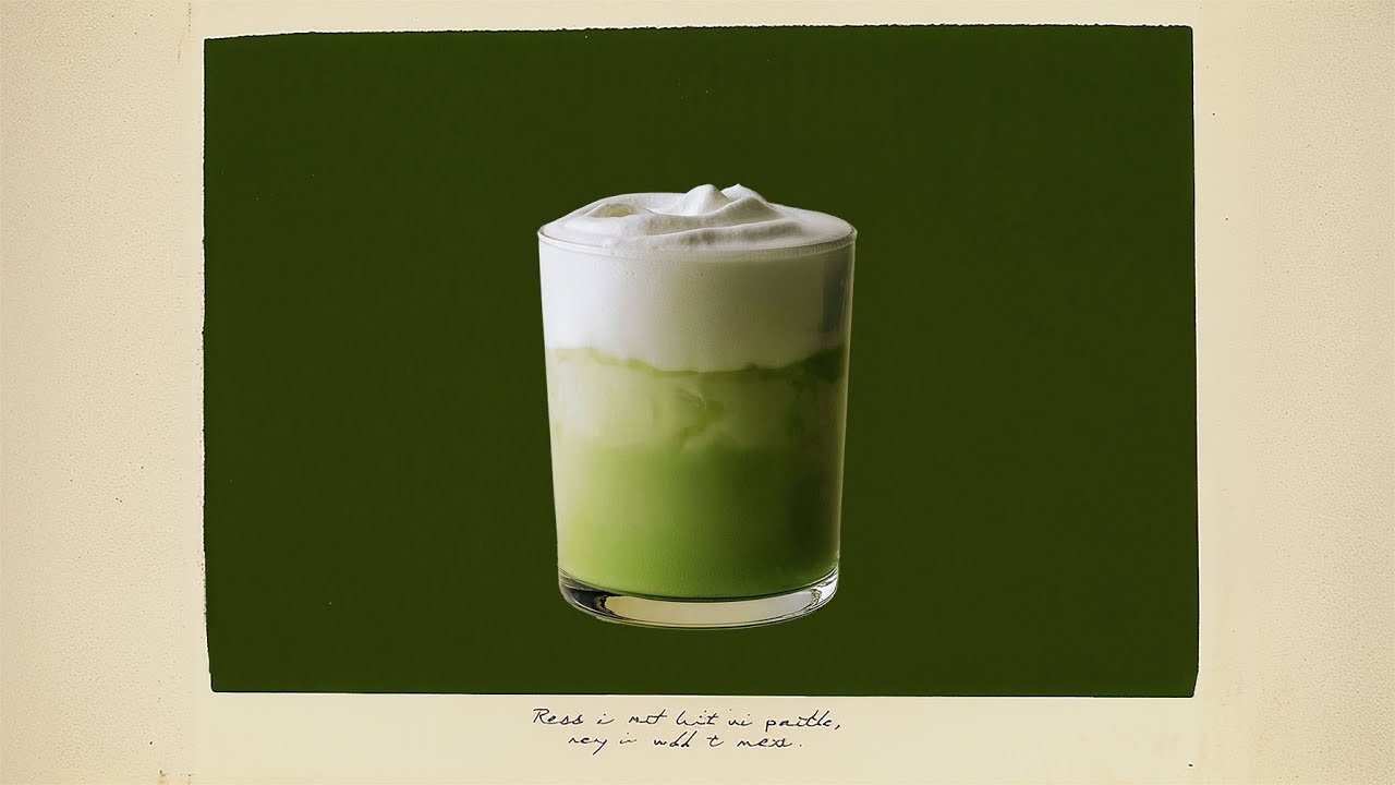 Vanilla Matcha Latte.