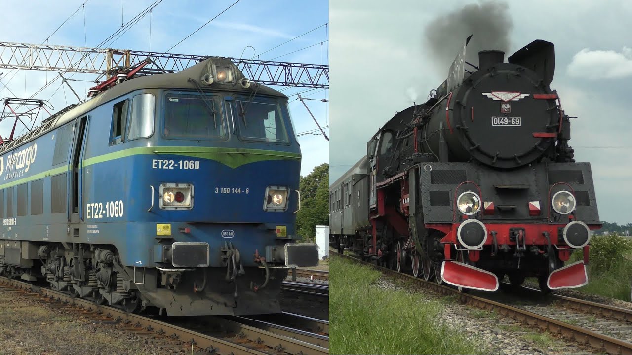 Von Dampf und Strom und zwischen Nostalgie und Alltag | Trainspotting in Polen (4K)