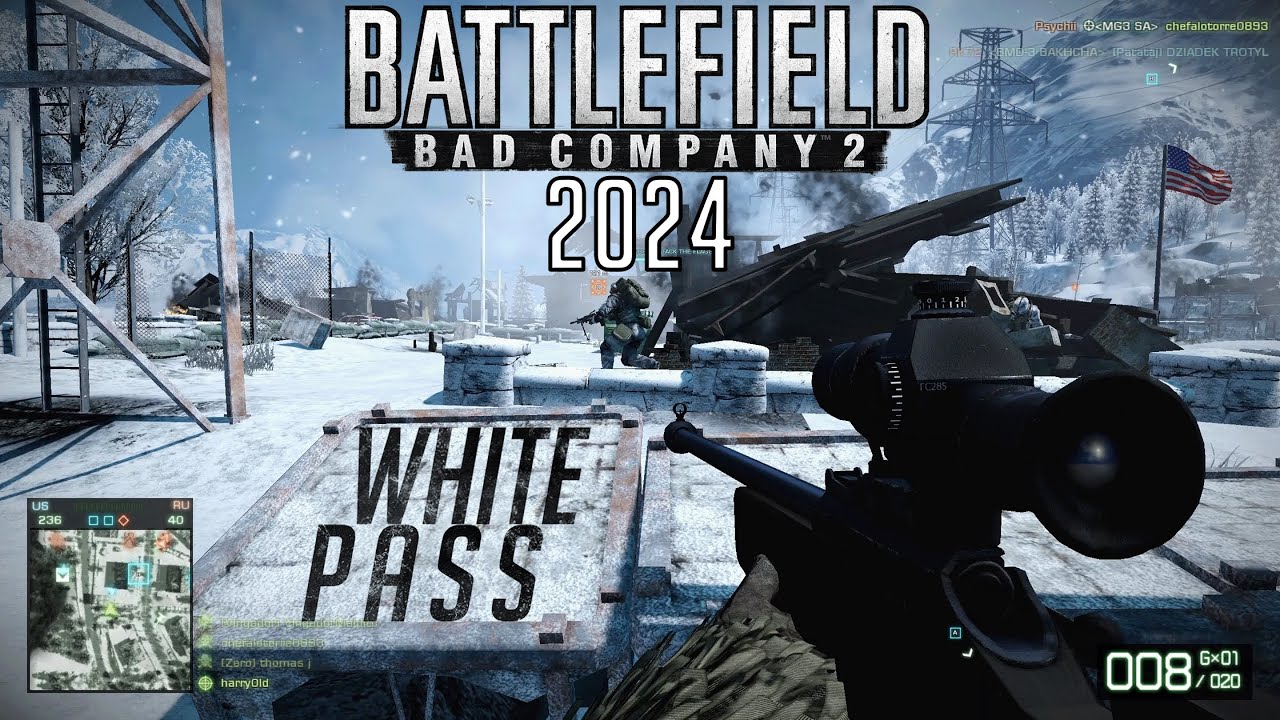 Battlefield: Bad Company 2 Project Rome - White Pass Defender