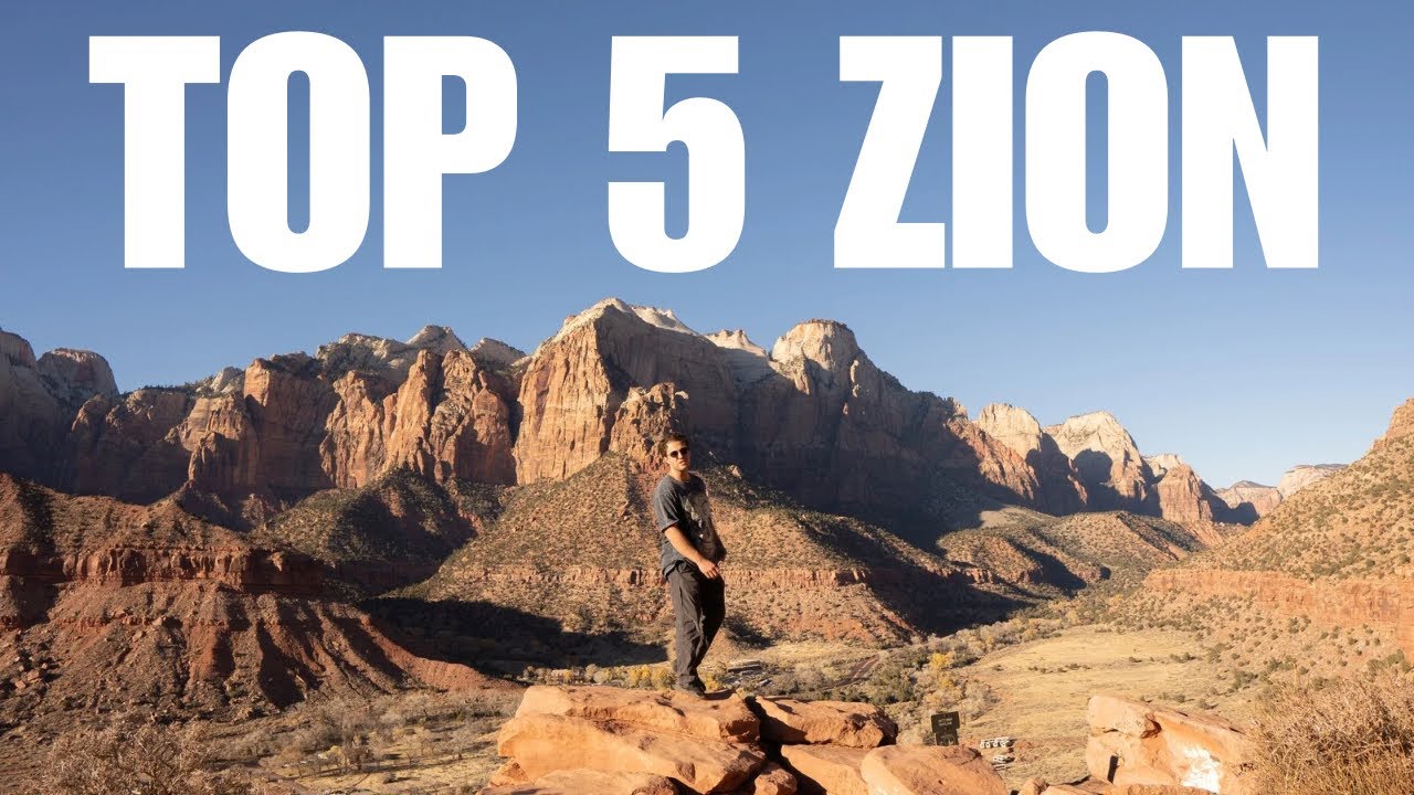 Top 5 Hikes In Zion National Park (no permit required) 2025