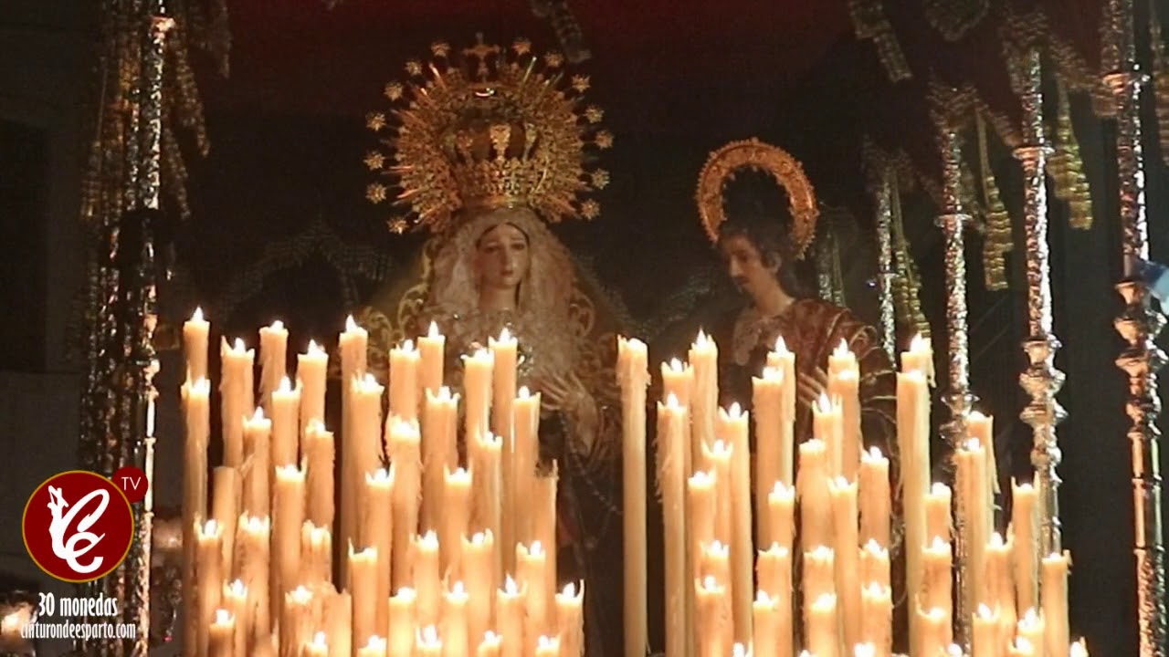 Virgen del Amor de la Hermandad de Pasión por Martín de Roa - Semana Santa de Córdoba 2018