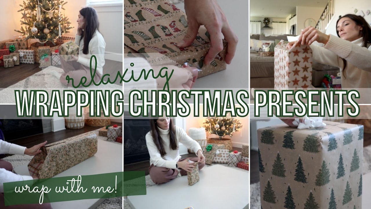 WRAP WITH ME 2023! Wrapping Christmas Presents 2023 | Relaxing Gift Wrapping!