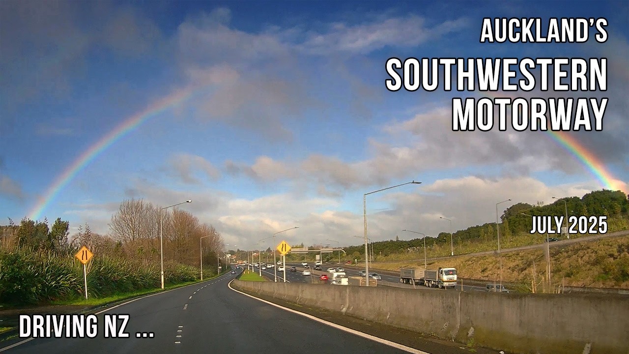 Driving New Zealand: Auckland's Souithwestern Motorway
