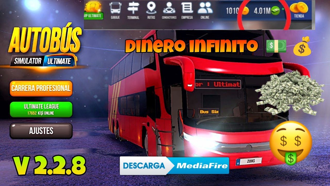 DESCARGA Bus Simulator Ultimate V 2.2.8 Mod Apk link directo última versión