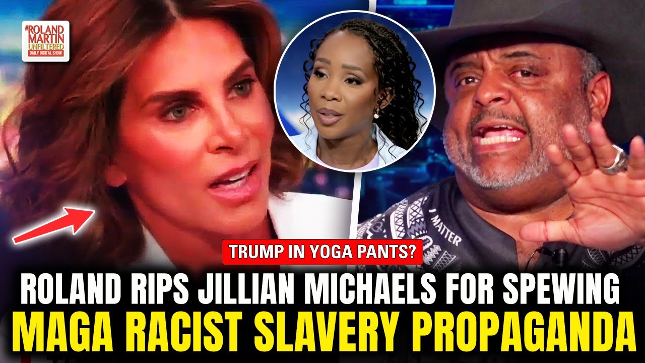 Roland Blisters Jillian Michaels’ Racist Slavery Lies From MAGA Soapbox