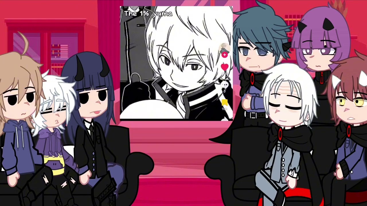 Aftokrator react to Yuma Kuga (1/?) #gachareact #worldtrigger || Future Yuma, Hyuse & Enedora
