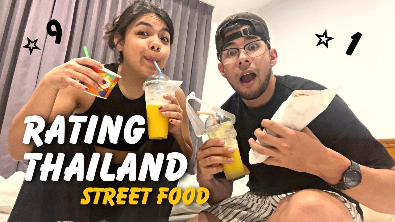 RATING KO CHANGS White Sand Beach STREET MARKET FOOD!!! | THAILAND's NIGHT MARKETS!!!