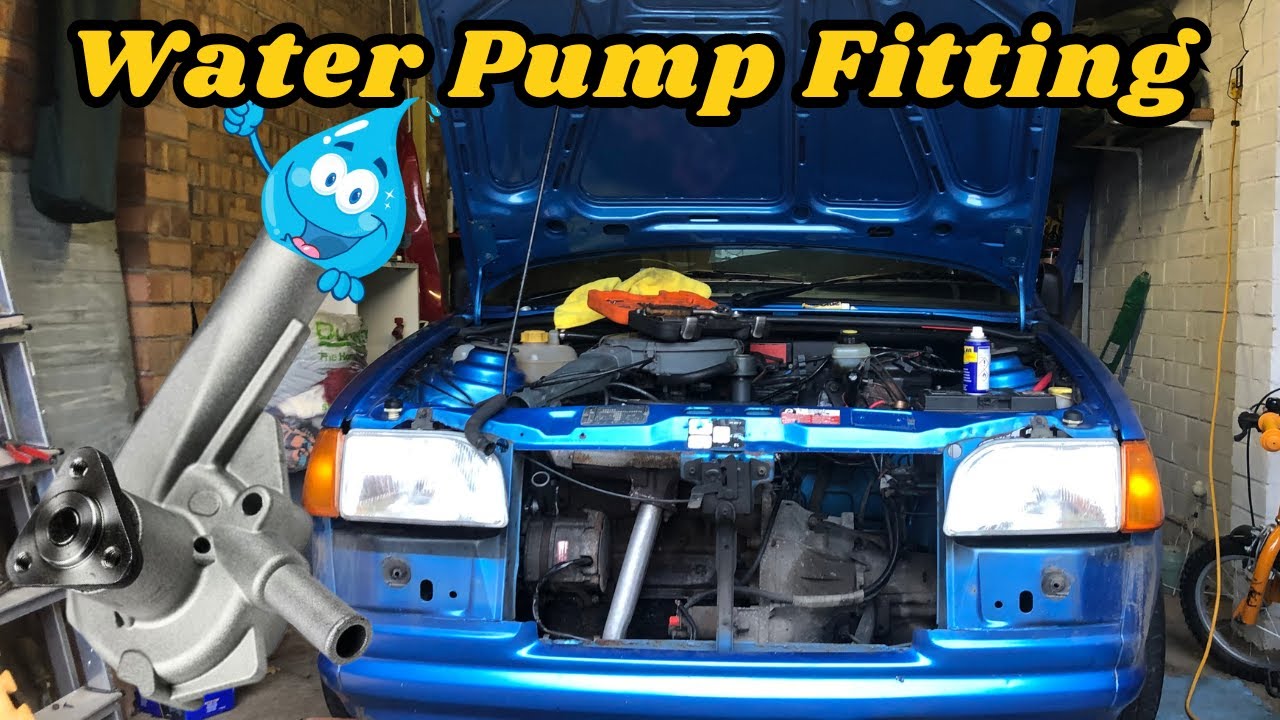 Ford Fiesta Mk3 Winter Tinkering - Part 2 - Fitting The New Water Pump