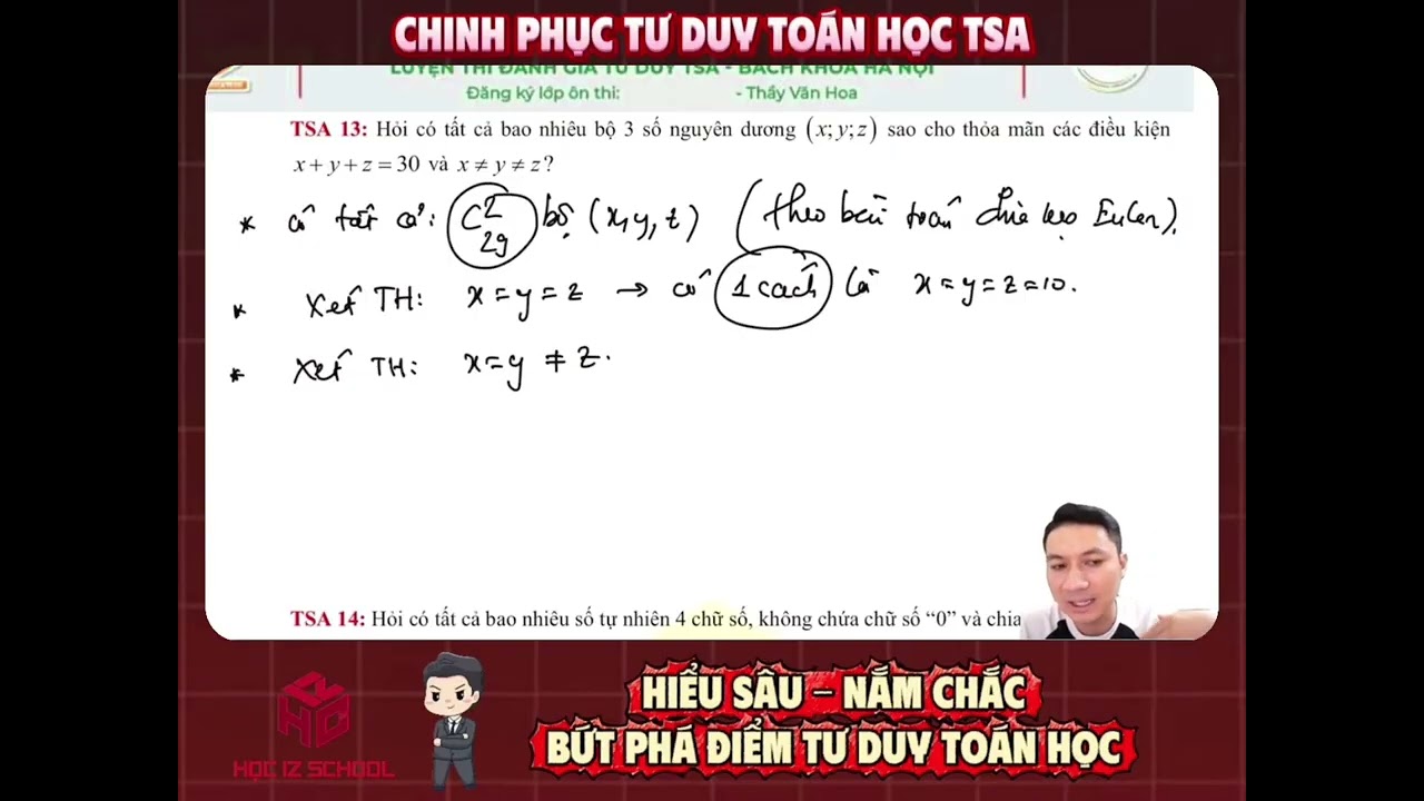 [Học IZ School] Tuy đã biết chia kẹo Euler nhưng 2k8 vẫn có thể sẽ không biết làm bài này do ...