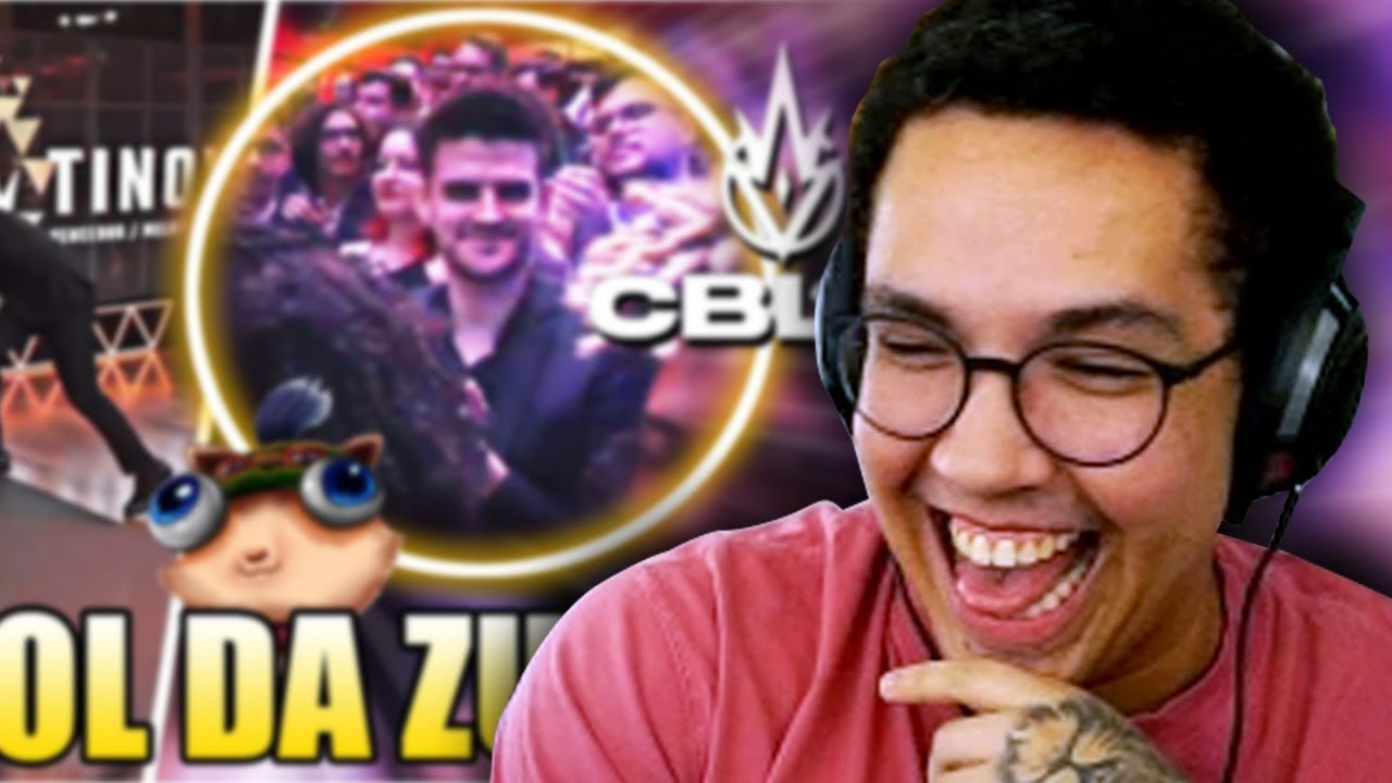 YETZ REACT KAMI INFILTRADO E TIN CAINDO NO PALCO - PR&Ecirc;MIO CBLOL DA ZUEIRA
