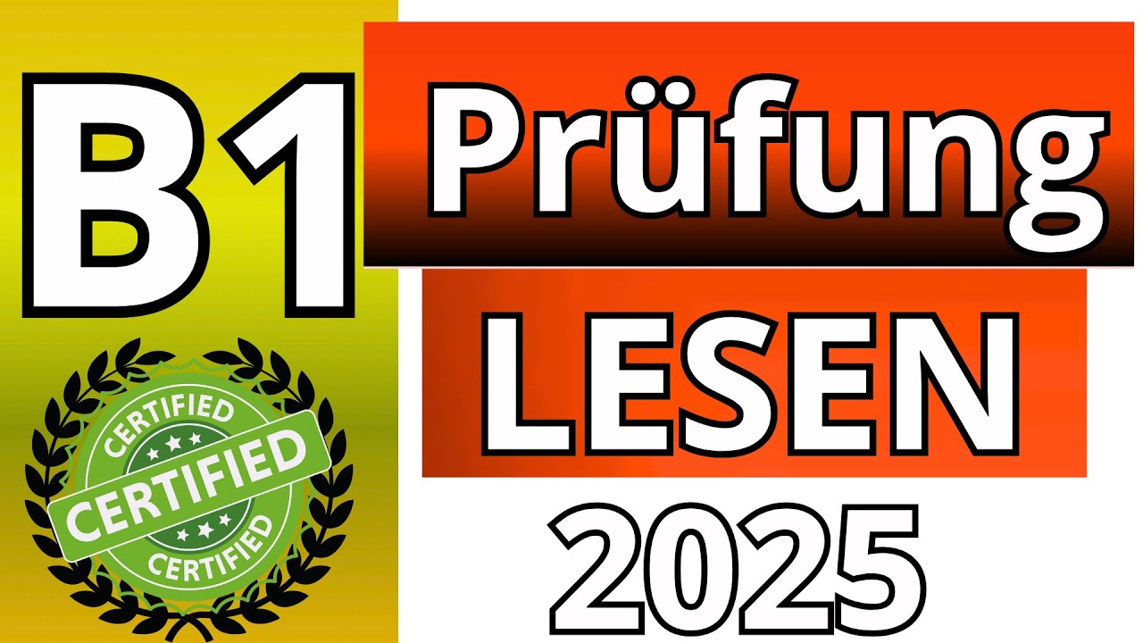 G.A.S.T - B1 Prüfung - Lesen Übungssatz - G.A.S.T DTZ 2025 TEST