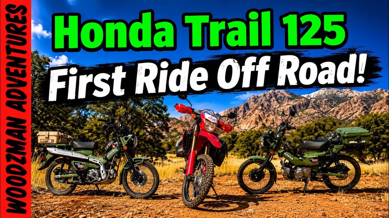 Honda Trail 125 CT125 2023 года: первая поездка по бездорожью | #honda #ct125 #huntercub