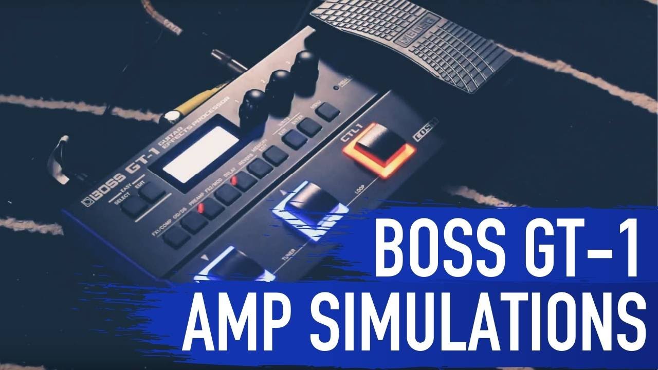 Ricardo Marins - Boss GT1  Amp Simulations