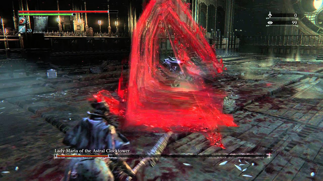 Bloodborne The Old Hunters Boss Lady Maria of the Astral Clocktower