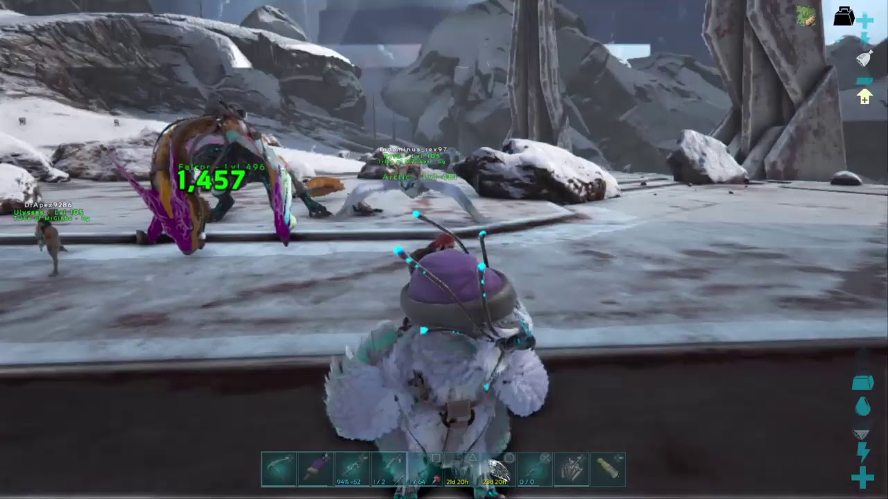 Base Tours And DESERT AND ICE TITAN FIGHTS!