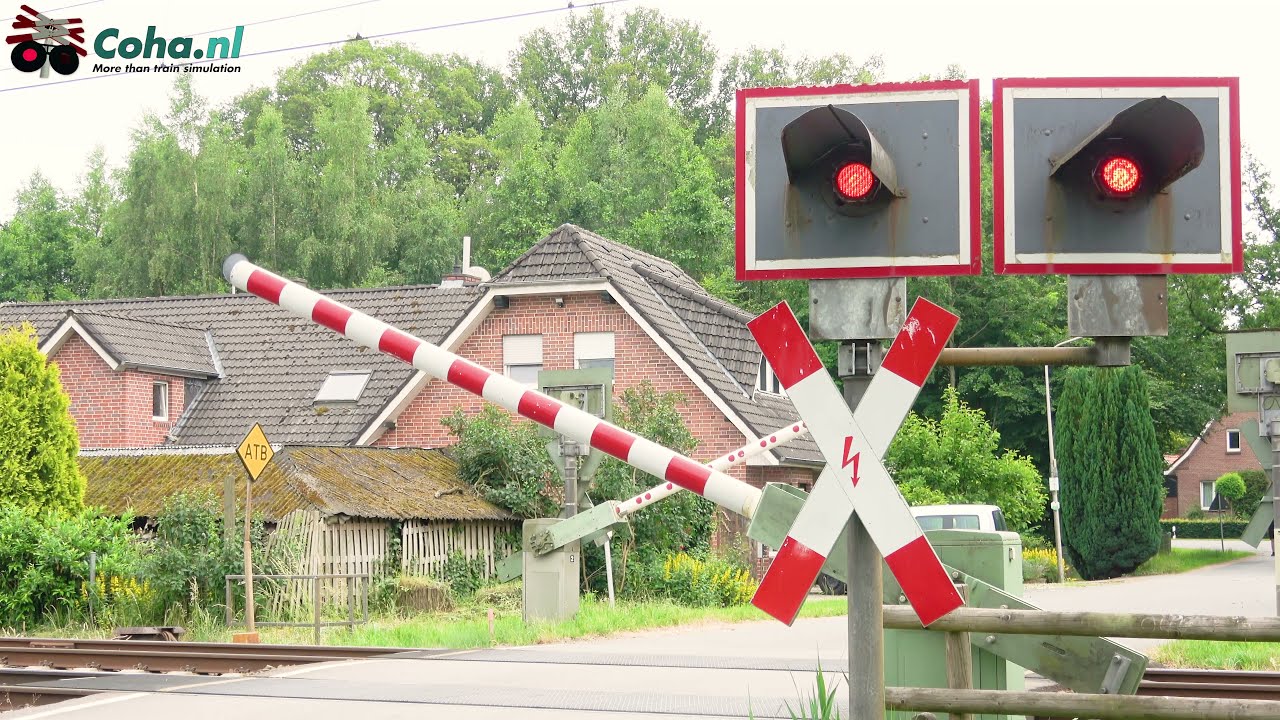 Bahn&uuml;bergang Bad Bentheim 😍4K😍 // German railroad crossing