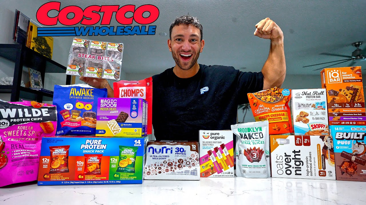 New High Protein Low Calorie Costco Haul & Taste Test!!