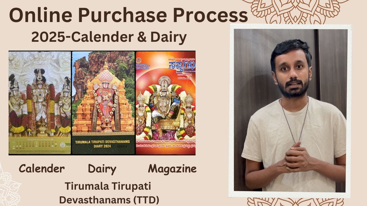 TTD Calendar and Dairy -2025 Online Booking| Sapthagiri Magazine Subscription | TTD
