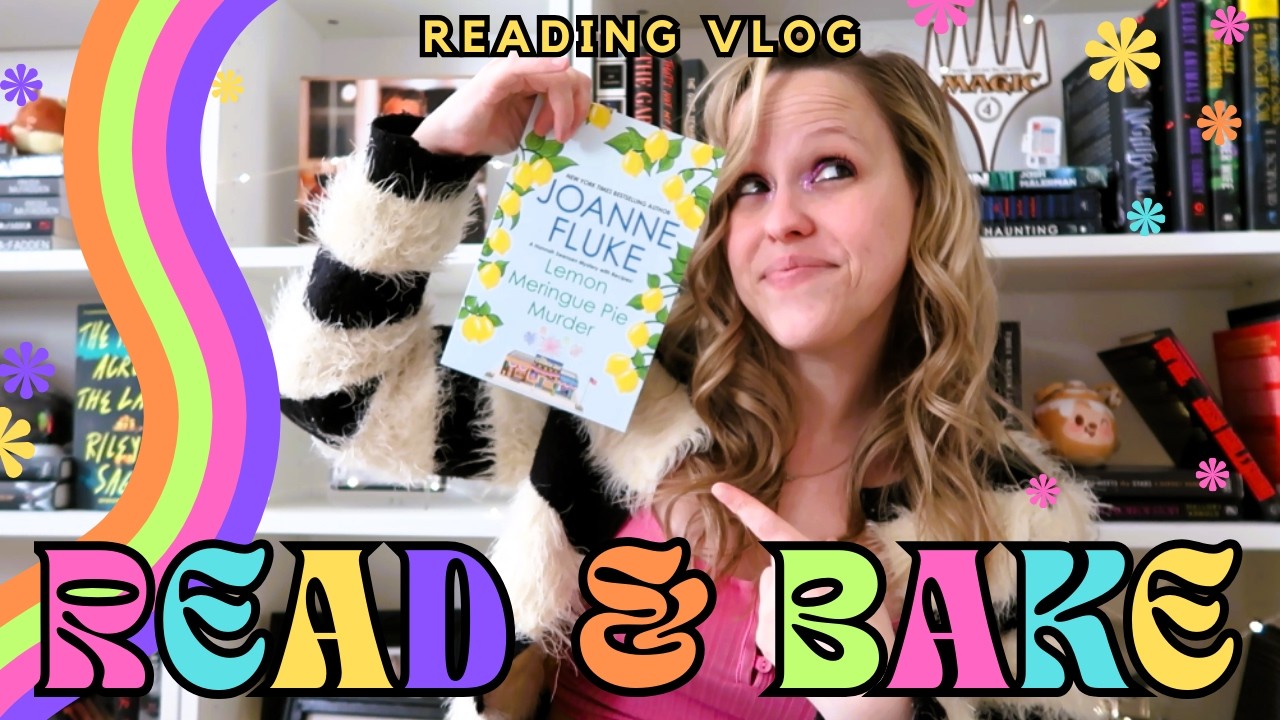 🍋Reading & Baking SPOILER FILLED READING VLOG🍋