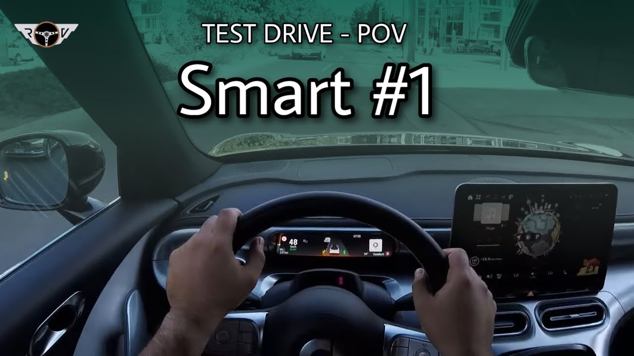 ¡La prueba de manejo MÁS completa! - POV Review al Smart #1 2025