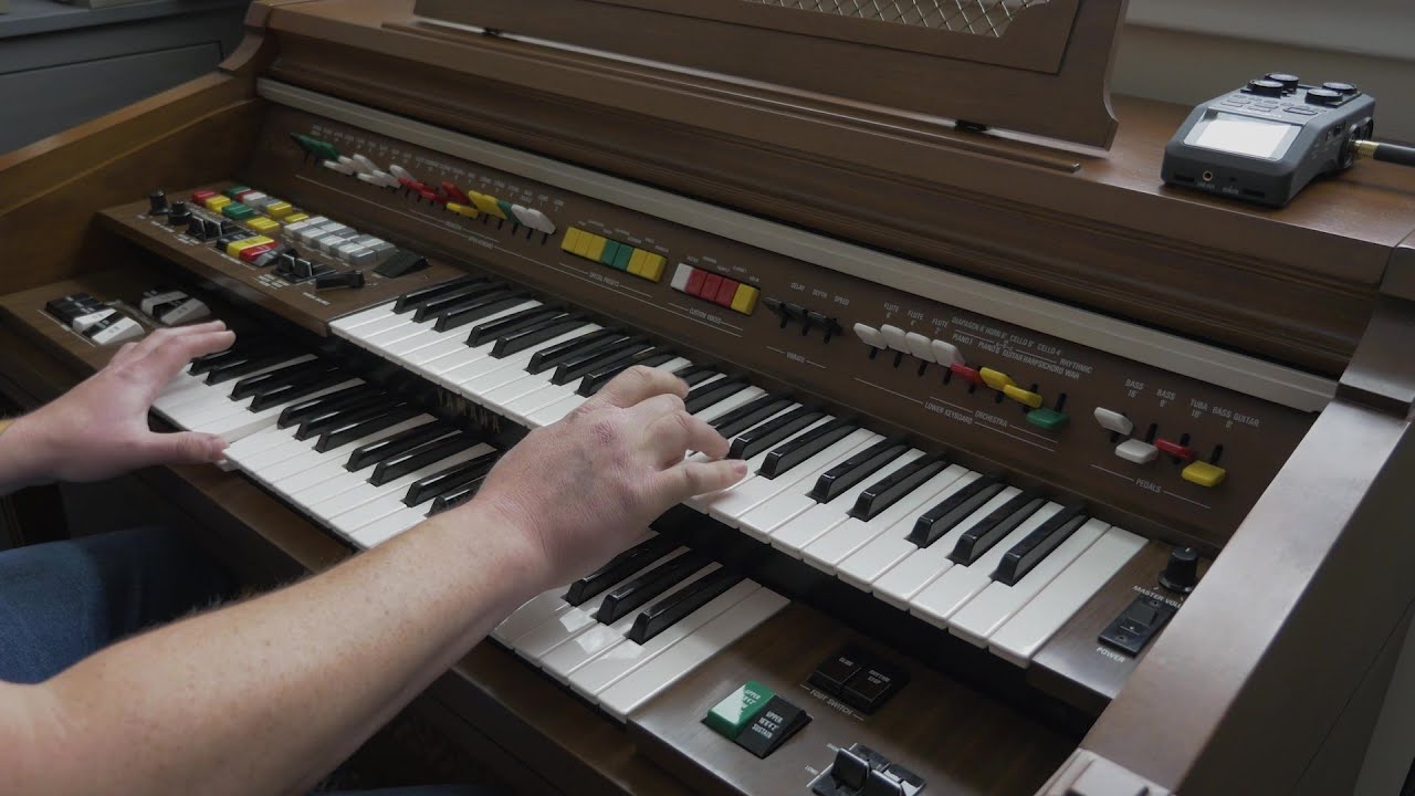 Organ Jam w/ My 1979 Yamaha Electone 315U!