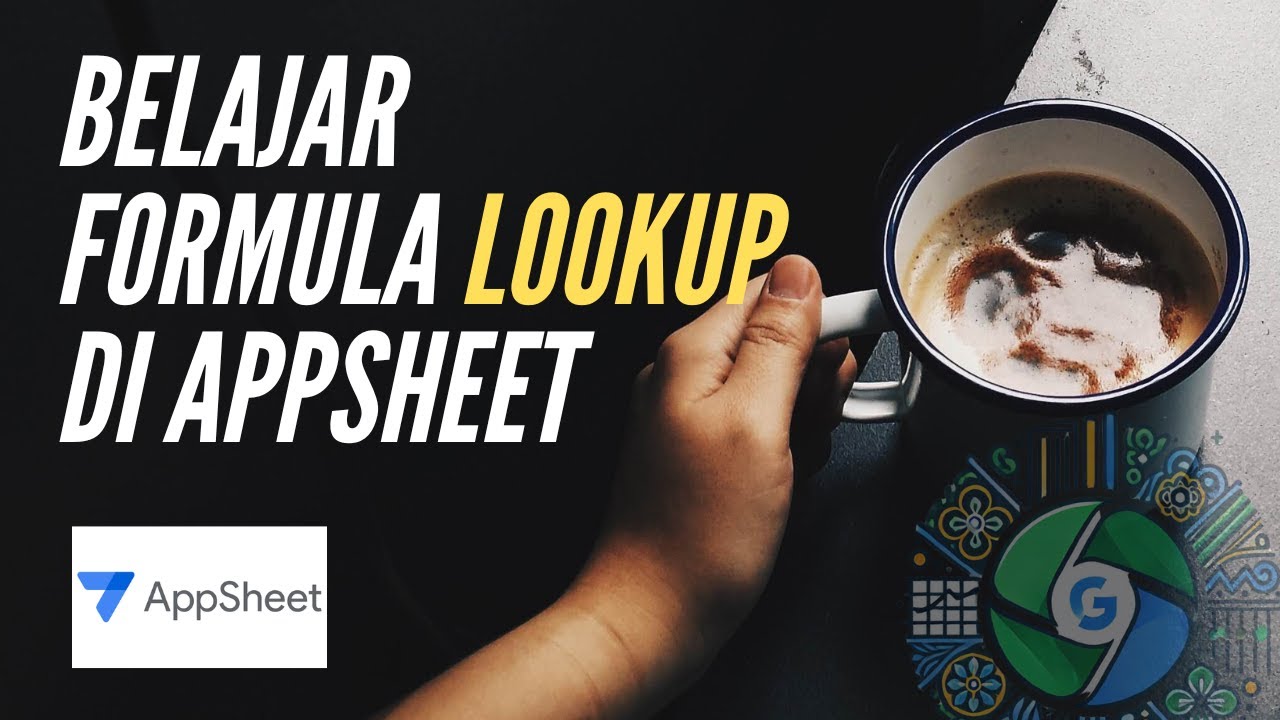 Learn the LOOKUP Formula in Appsheet for Beginners #Appsheet #appsheetindonesia