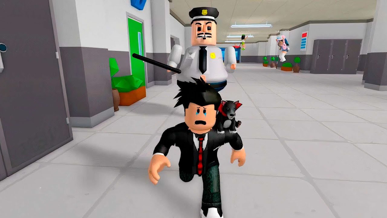 ESCAPE DO SEGURANÇA MALUCO | Roblox - Escape Garys School
