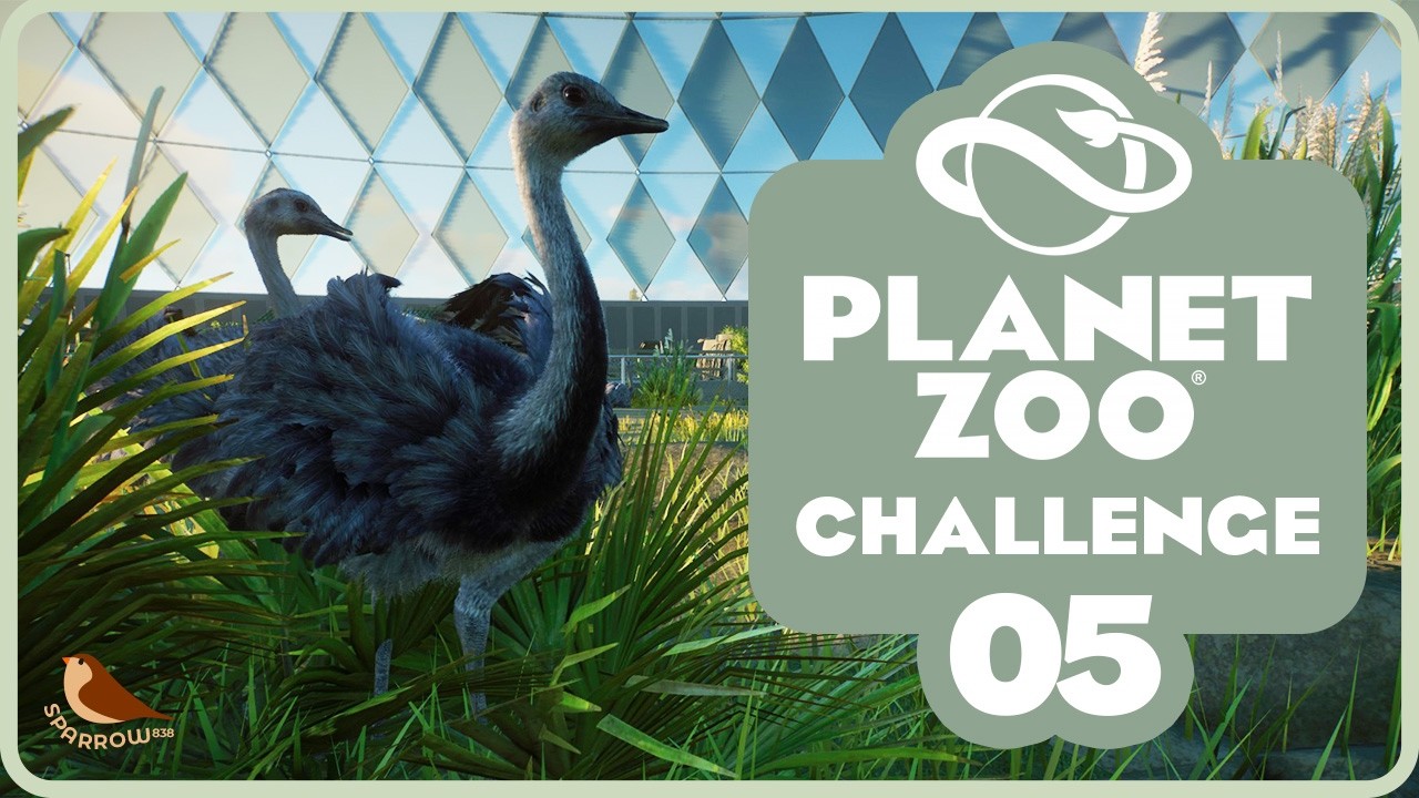A PAMPAS Grassland for Tapir and Greater Rhea | Planet Zoo
