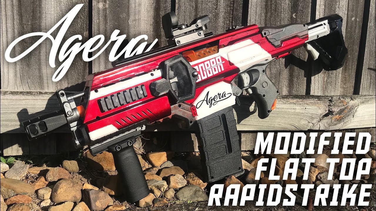 Agera, My Ultimate Rapidstrike ! || Flat top, Mosfet, 3 Switch Mod Overview
