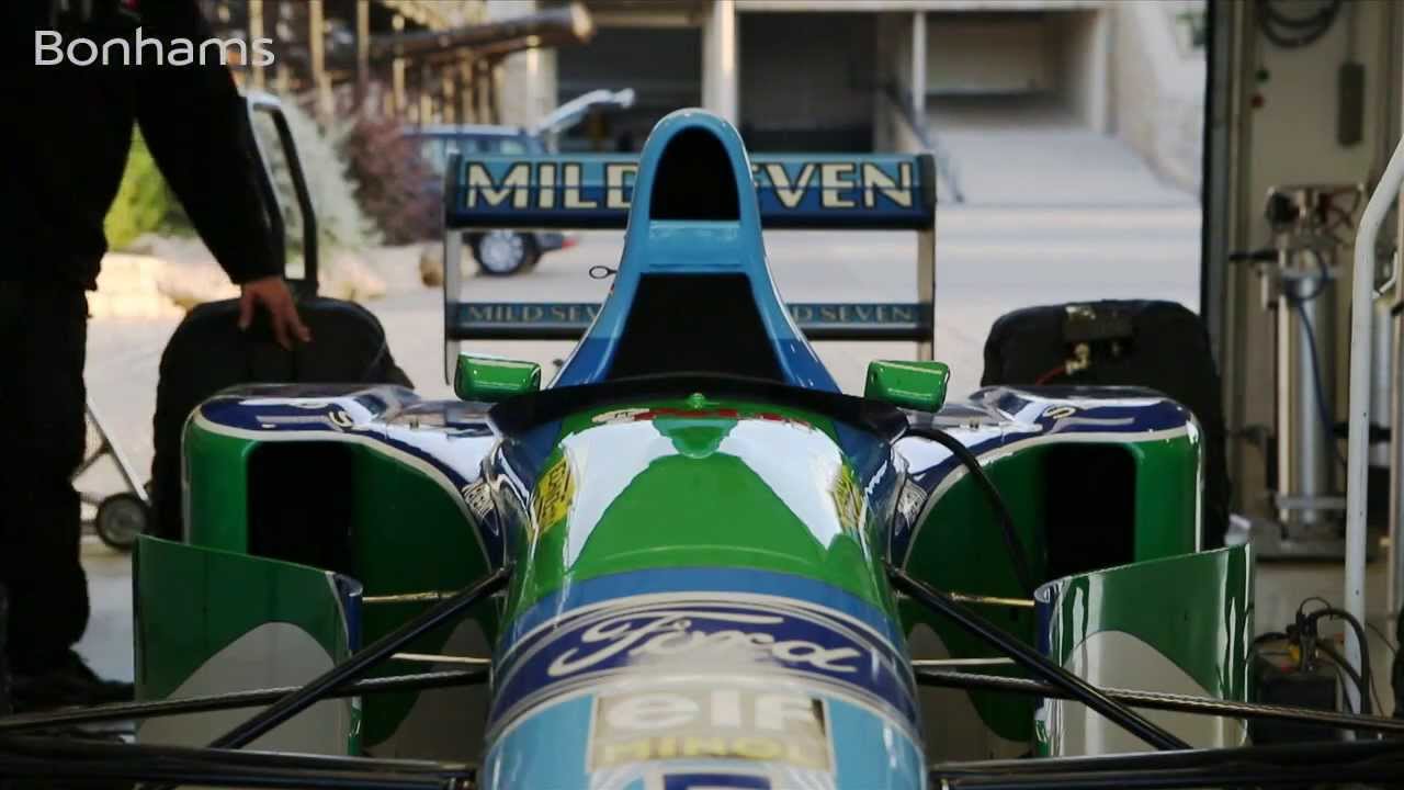 The ex-Michael Schumacher 1994 Benetton-Ford - Sold for £617,500 inclusive of premium