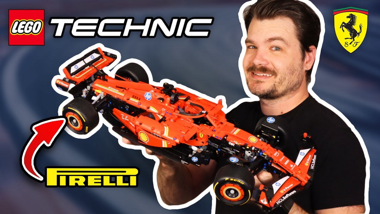 Building & Reviewing the LEGO Technic 42207 Ferrari SF-24 F1 Car