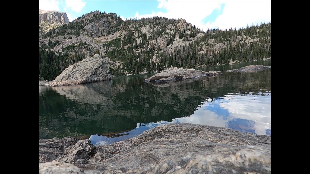 Ian's Colorado Trip. The Big Hike Day. 5 Alpine Lakes
