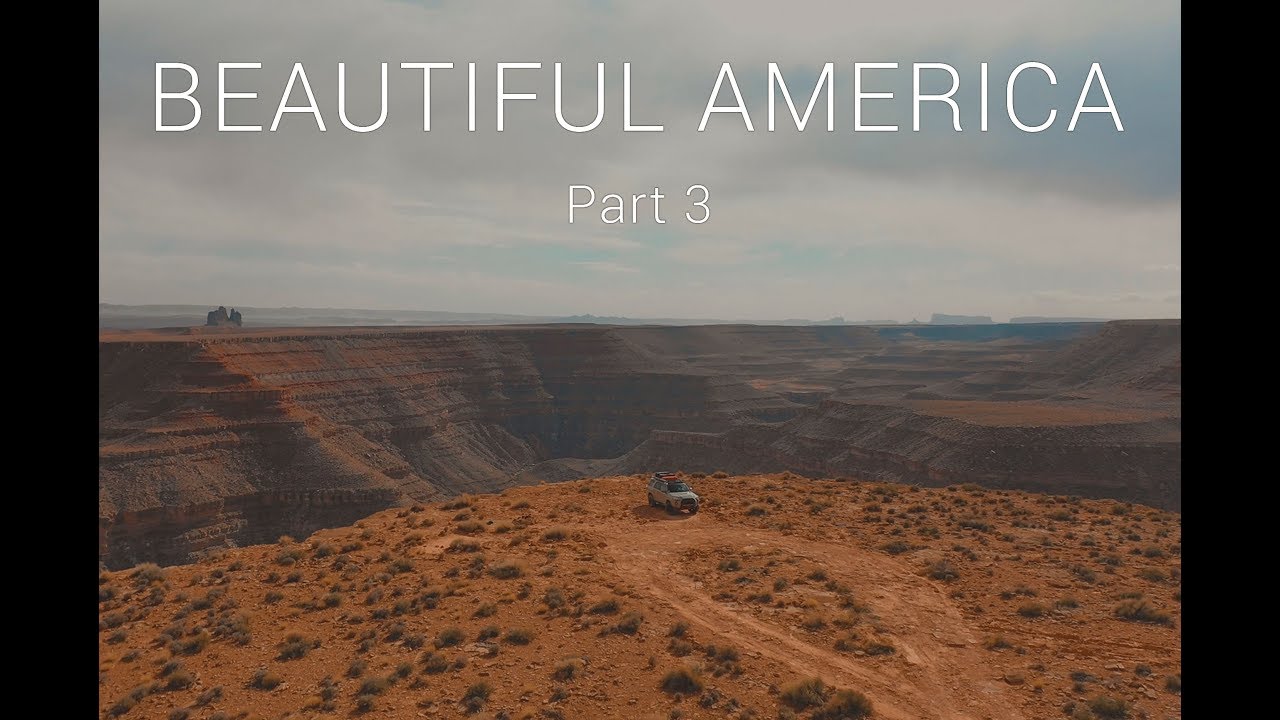 BEAUTIFUL AMERICA - Part 3 - Moki Dugway, Goosenecks, Monument Valley