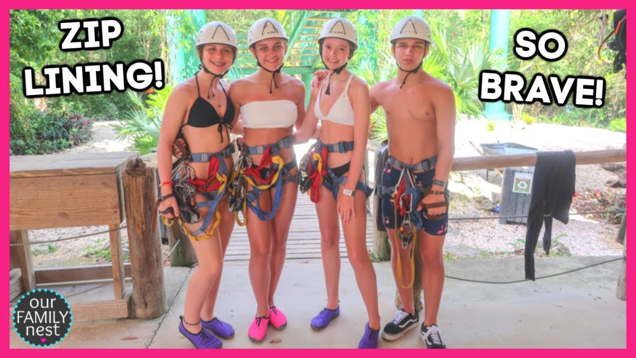 ZIP LINING in PUNTA CANA! CAN'T BELIEVE THEY DID THIS!