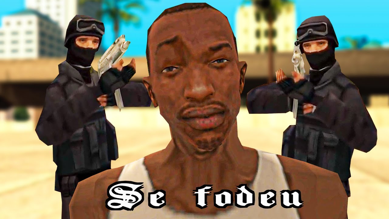 demorei mais de 2 HORAS nessa missão - Zerando GTA SA SEM USAR ARMA #06