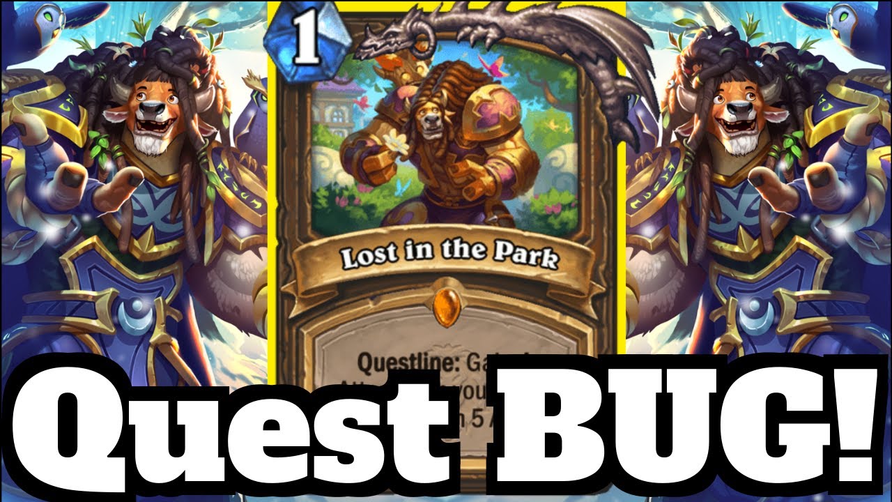 This Doesn't Make ANY SENSE! Druid Questline BUG! | Hearthstone