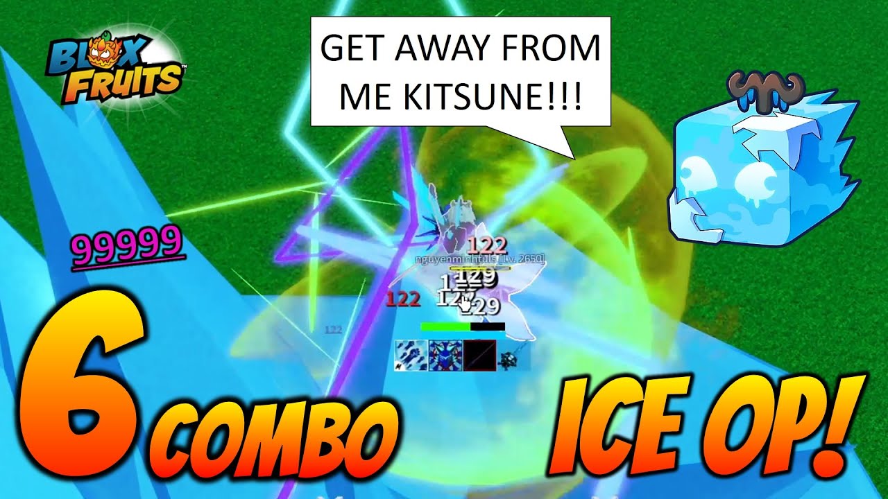 ICE - самый эффективный способ ОДИН выстрел KITSUNE 30м!!!🤣🔥 Blox Fruit