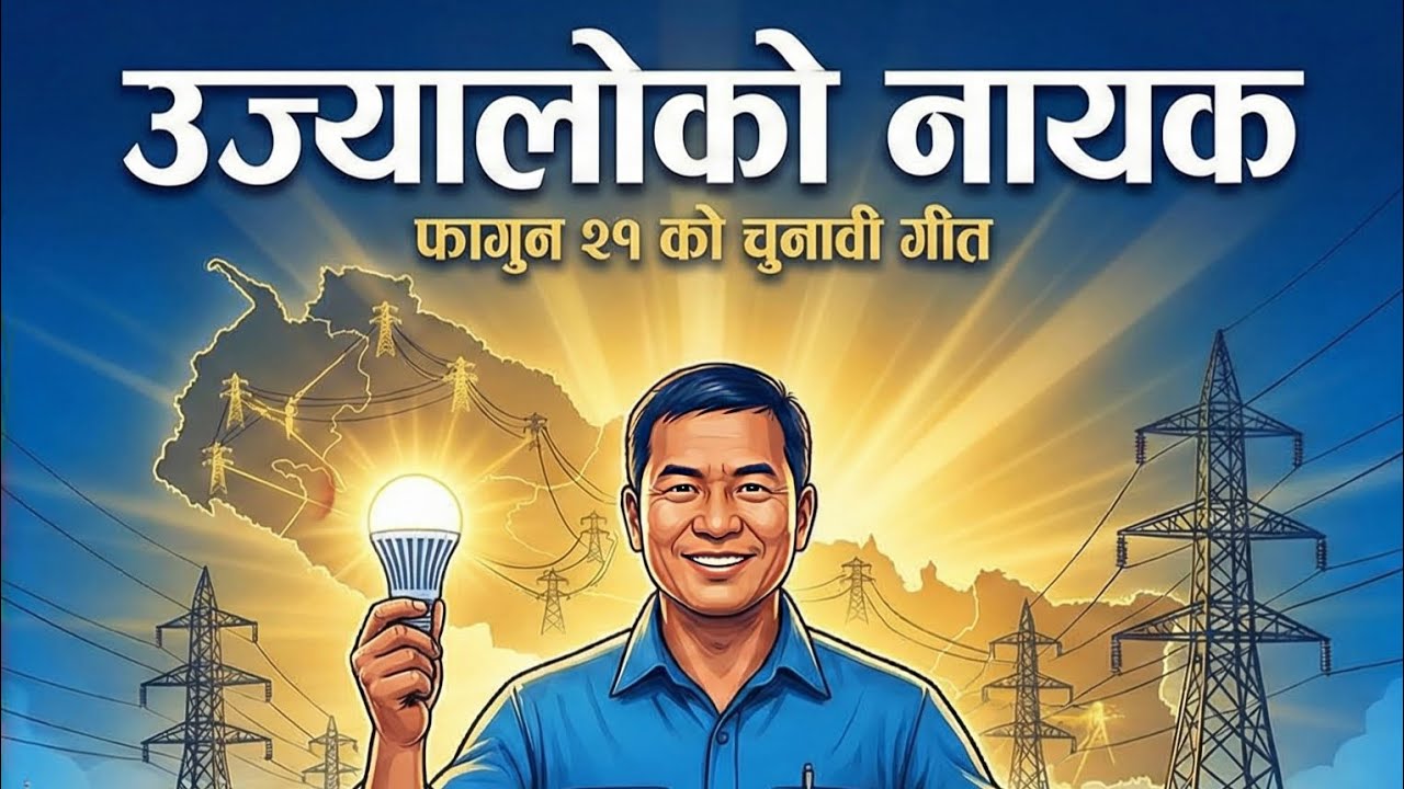 Kulman Ghising Election Song 2025 | उज्यालोको नायक (Hero of Light) | Phagun 21 Special