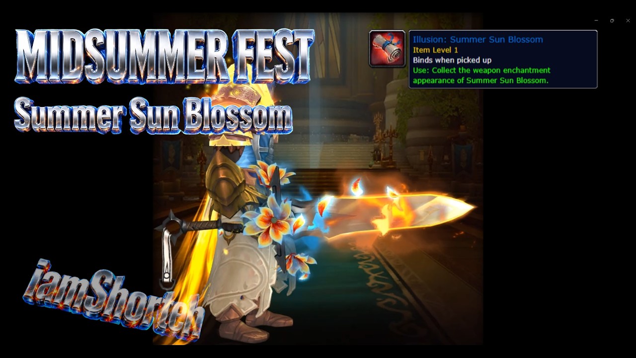 New Midsummer Fire Festival illusion: Summer Sun Blossom