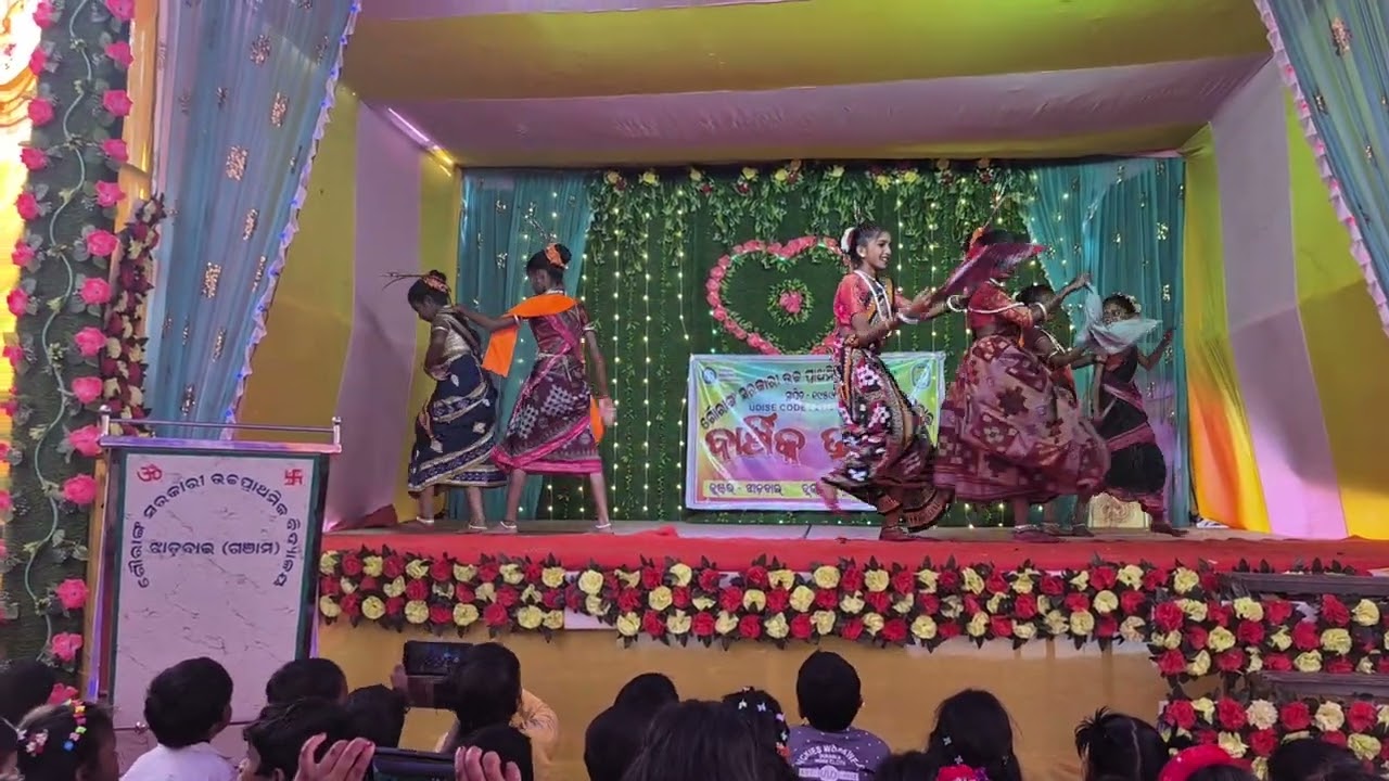 #jhainre jhain jhain jhain re...dance performance// jhadabai ups// annualfunction 2026