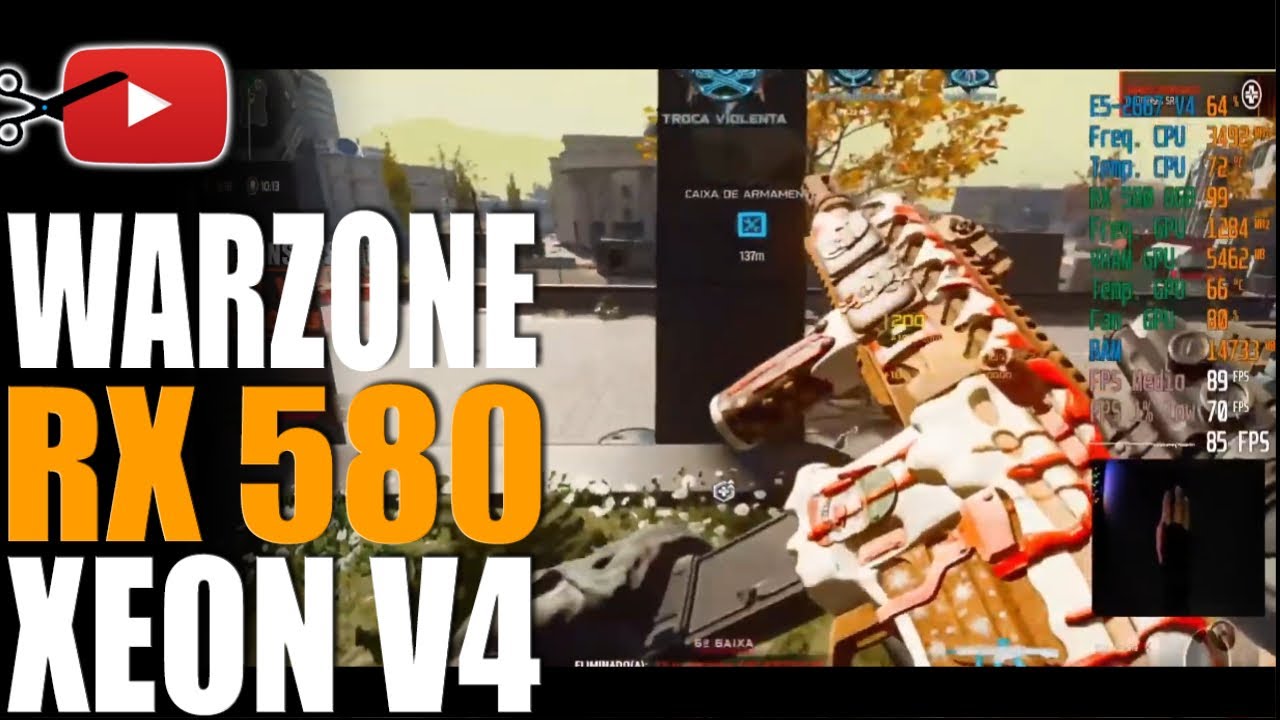 🔴 LIVE - WARZONE 5 | E5 2667 V4 + RX 580 8GB 2048 SP | MLLSE | XEON E5-2667 V4 | X99 | VERDANSK