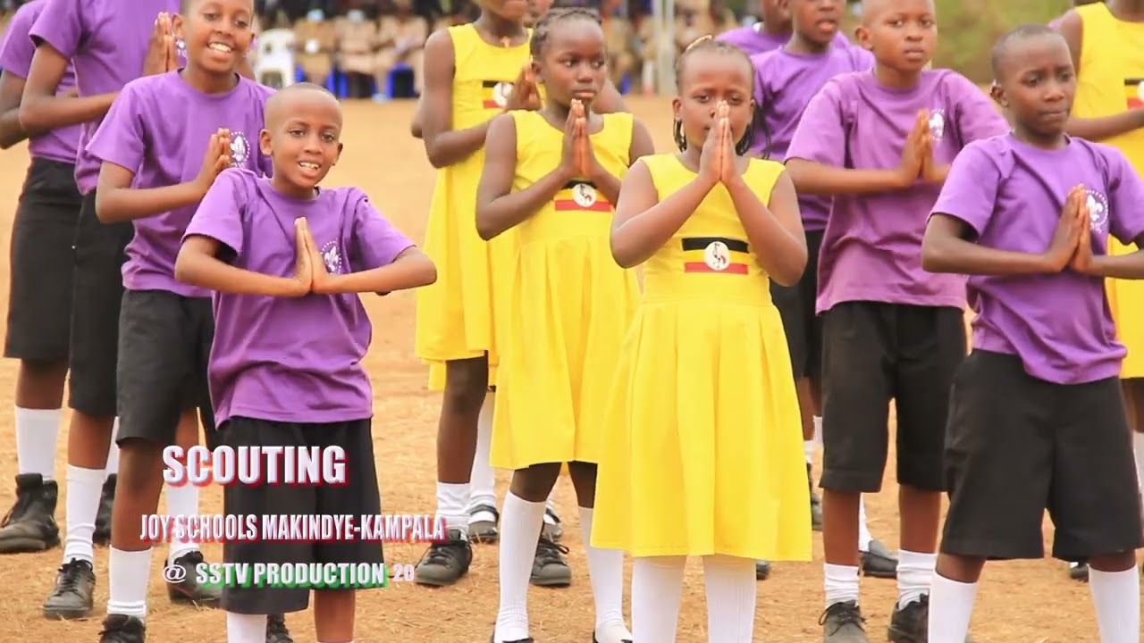 SCOUTING IS FUN, COME AND JOIN SCOUTING , JOY PRIMARY SCHOOL ENTERTAINING SCOUT LEADERS